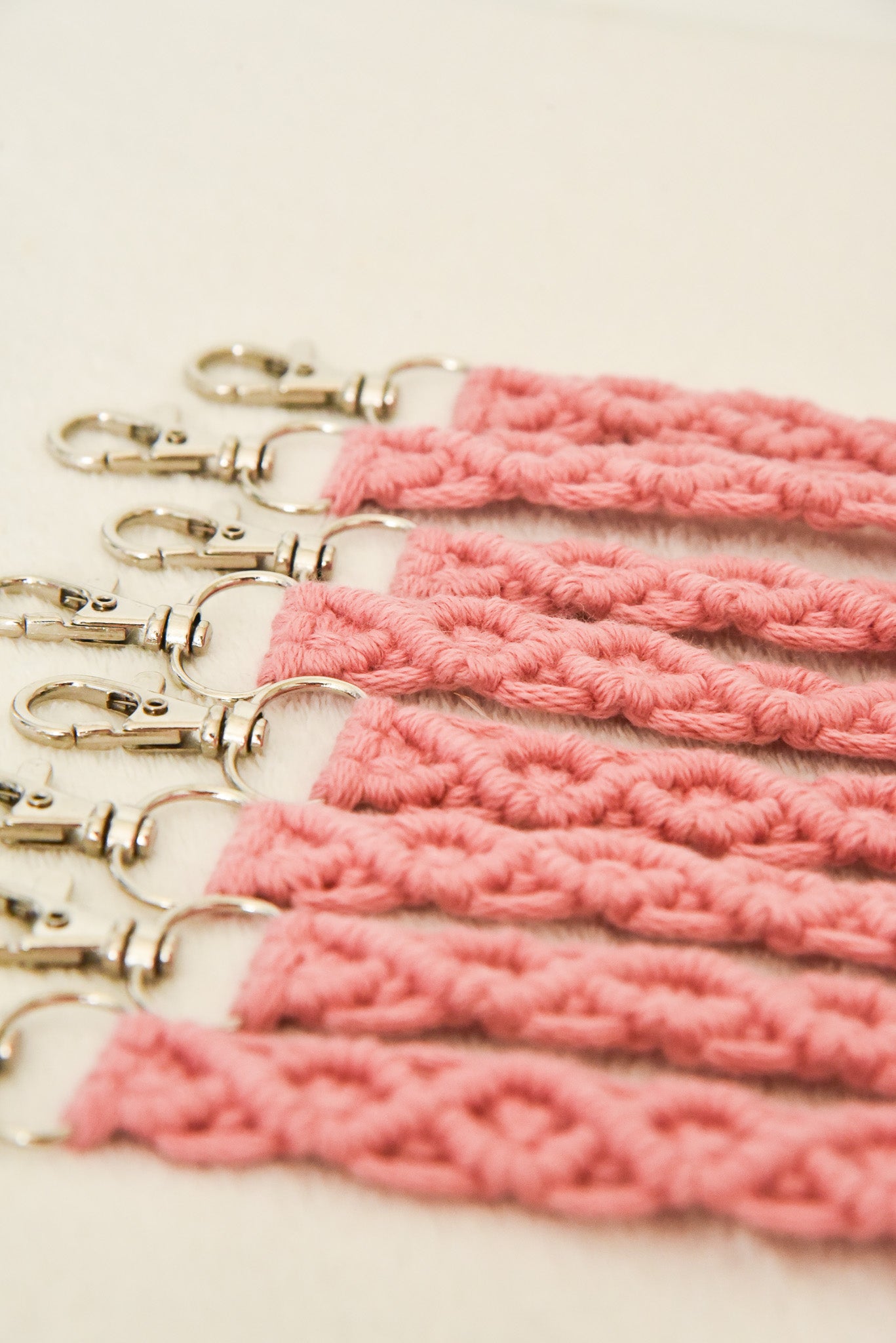 Porte clé macramé personnalisable