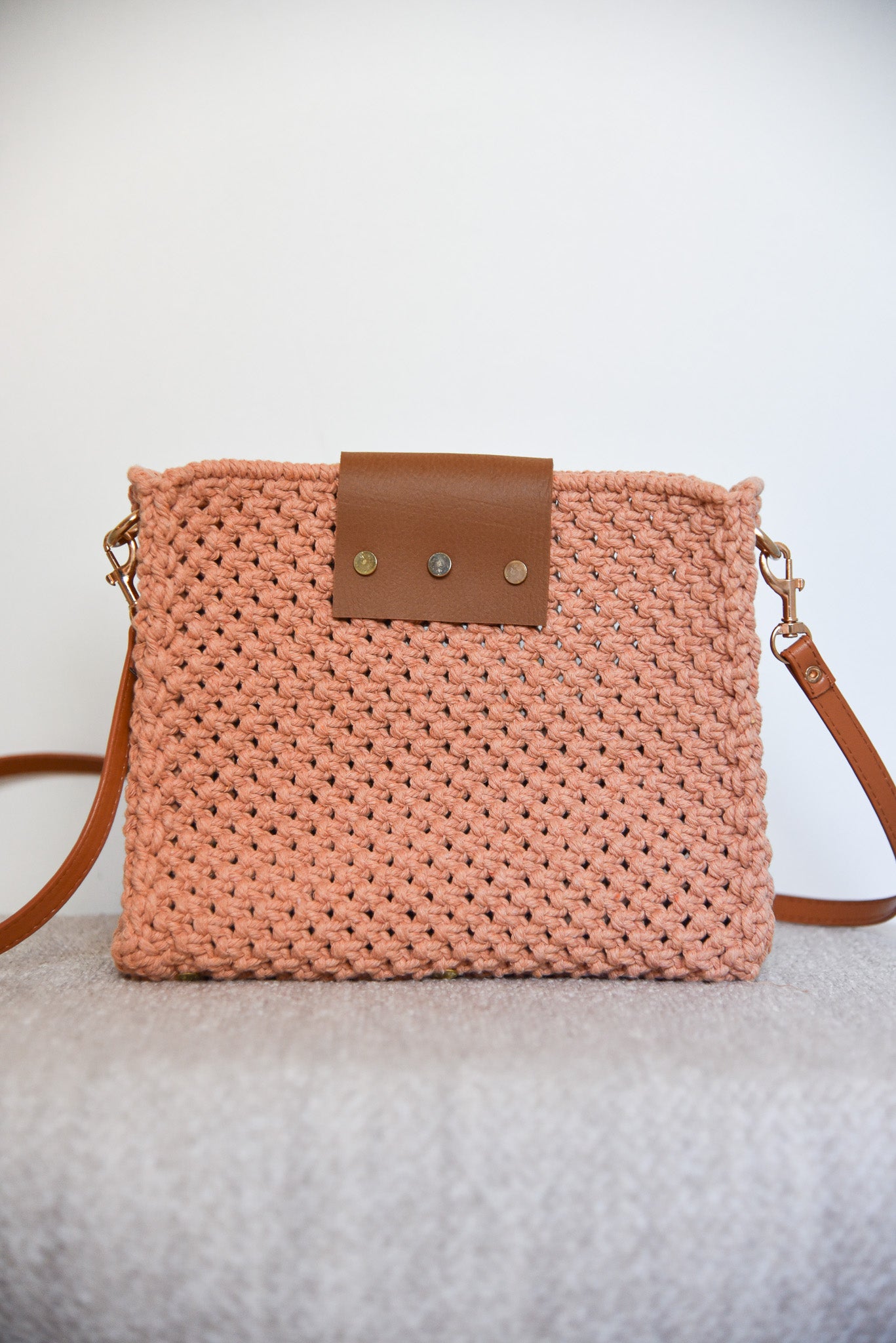 Sac " SUZY " vieux rose