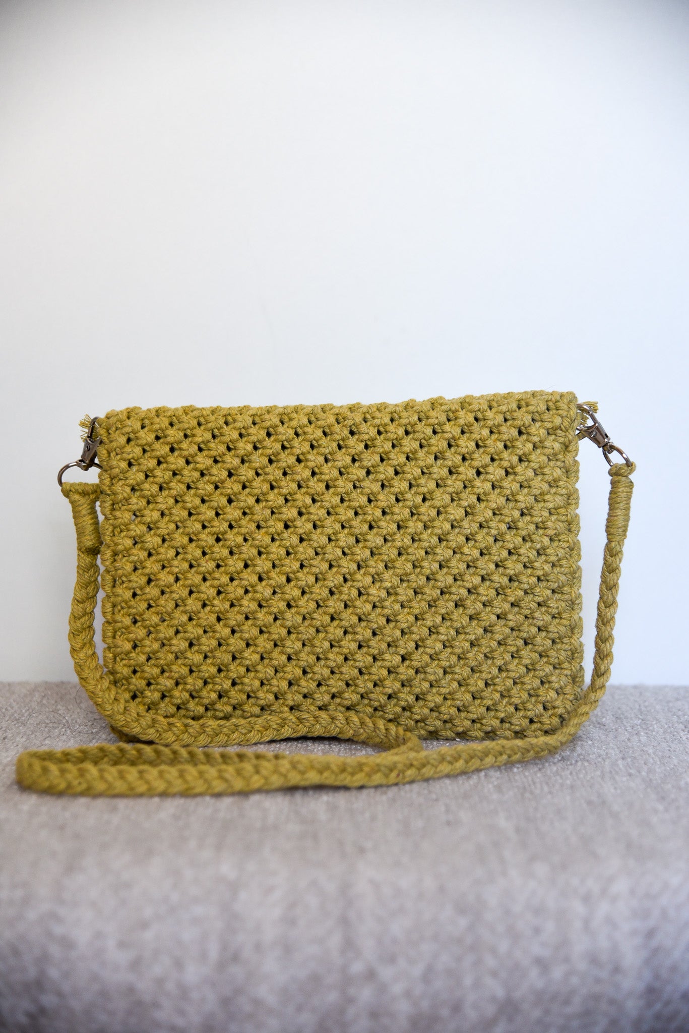 Sac classique moyen vert agave