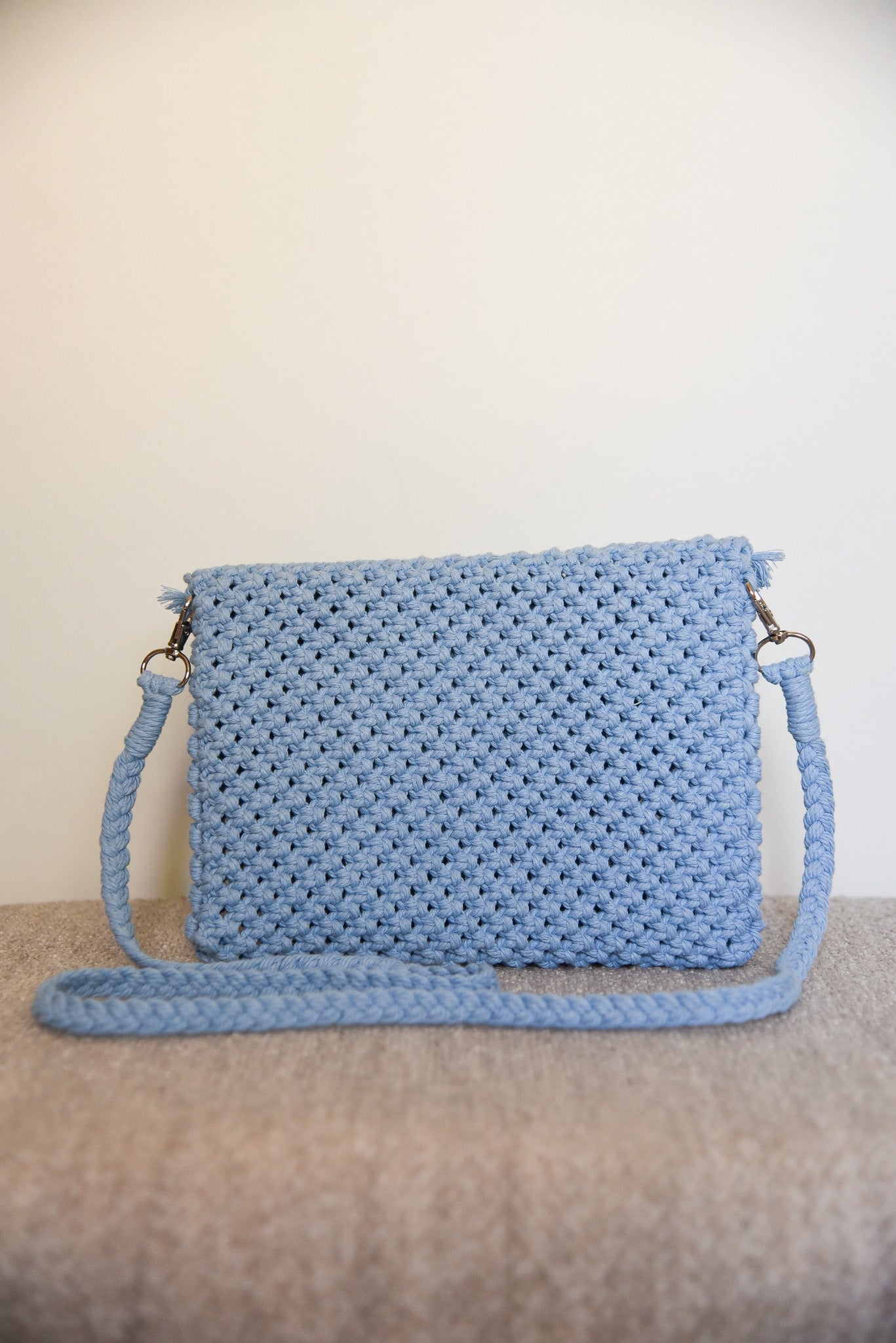 Sac classique moyen bleu ciel