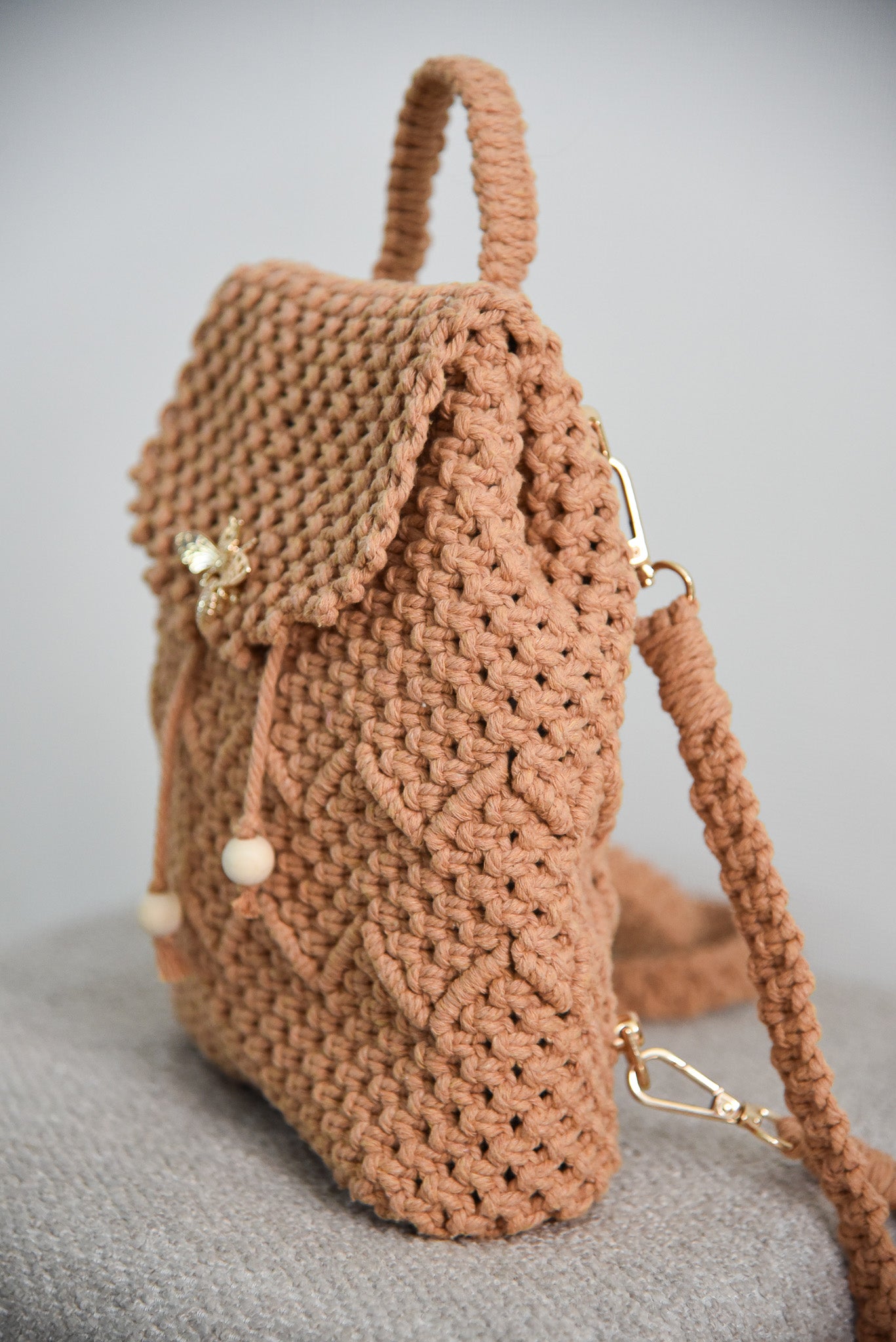 Sac à dos "MAYA" camel