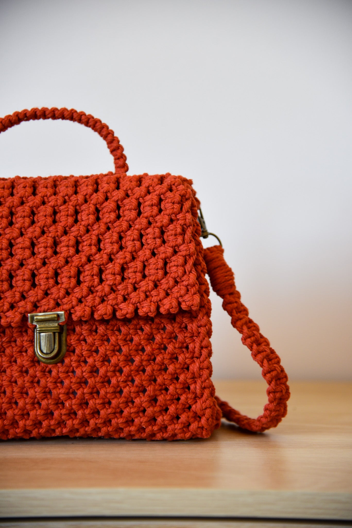 Sac "LEA" terracotta