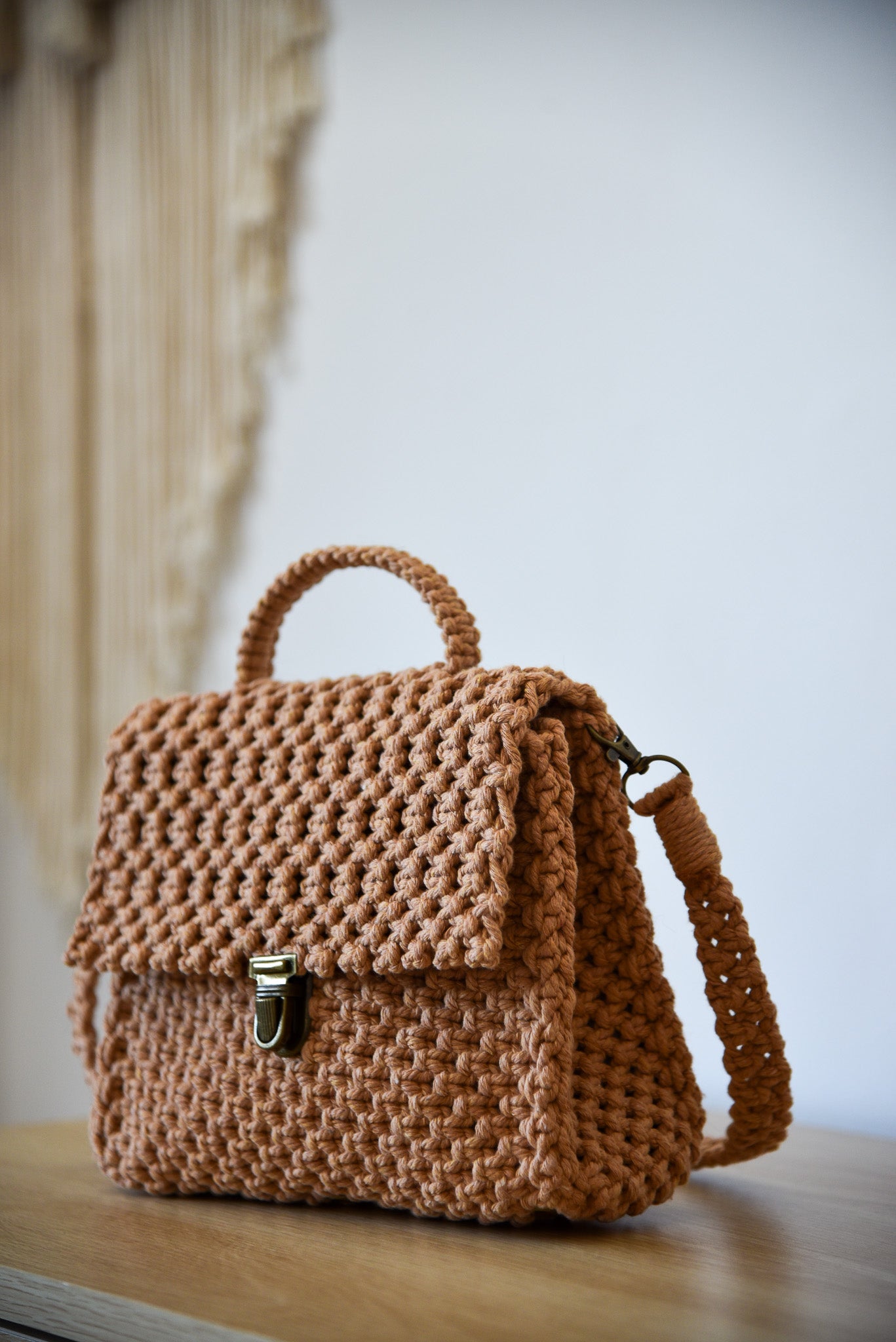 Sac "LEA" camel