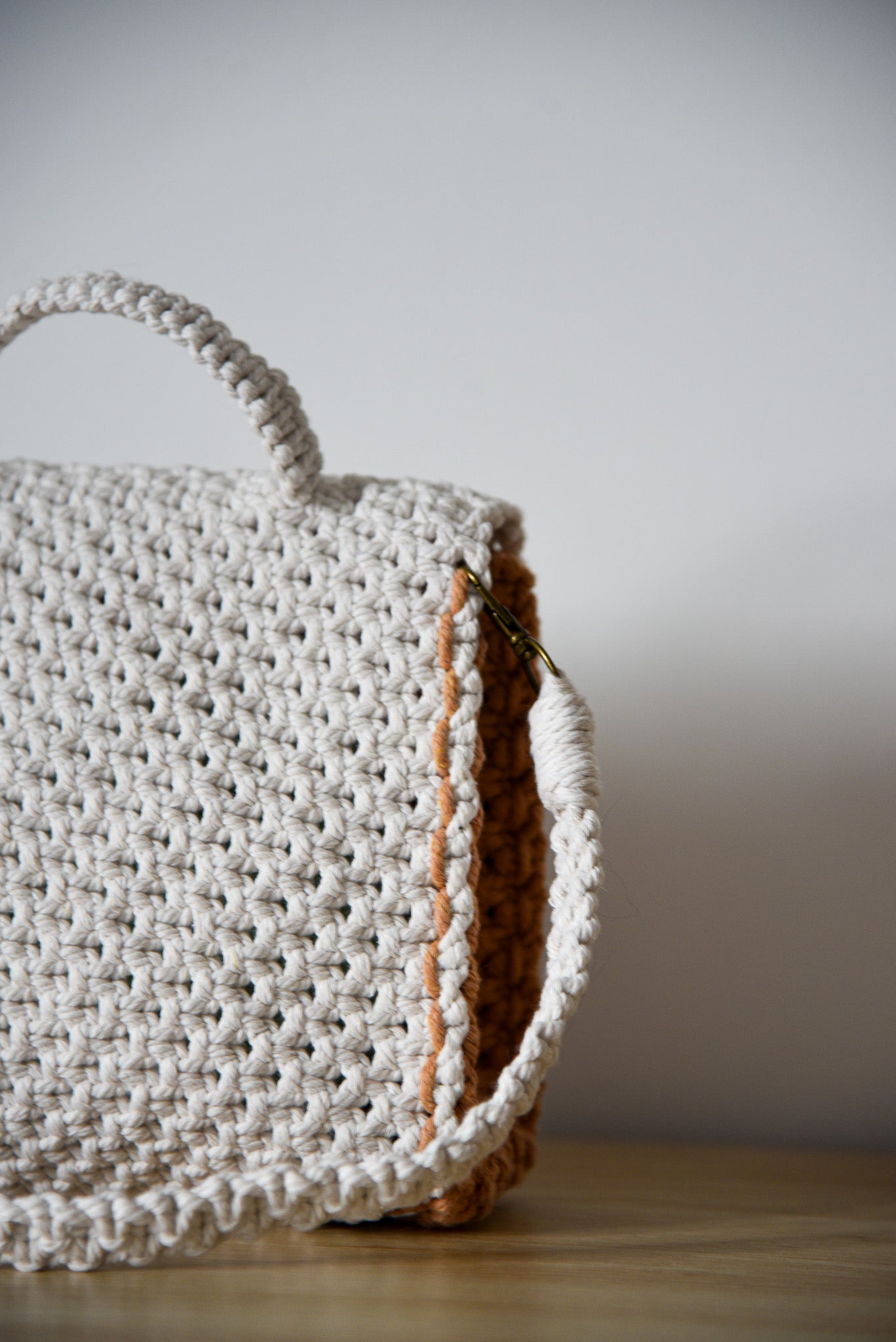 Sac "LEA" BI-COLOR camel