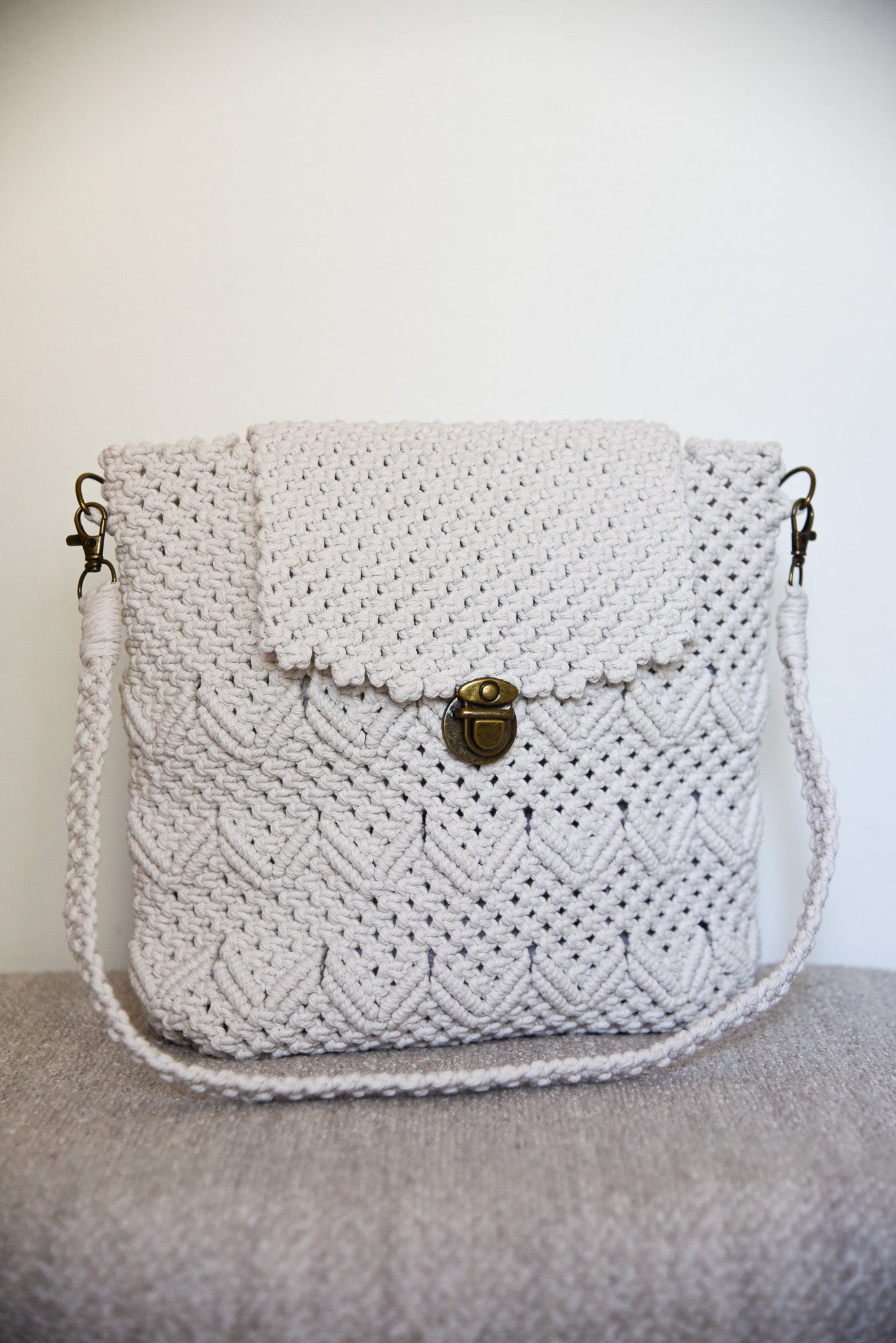 Sac "FRIDA" blanc écru