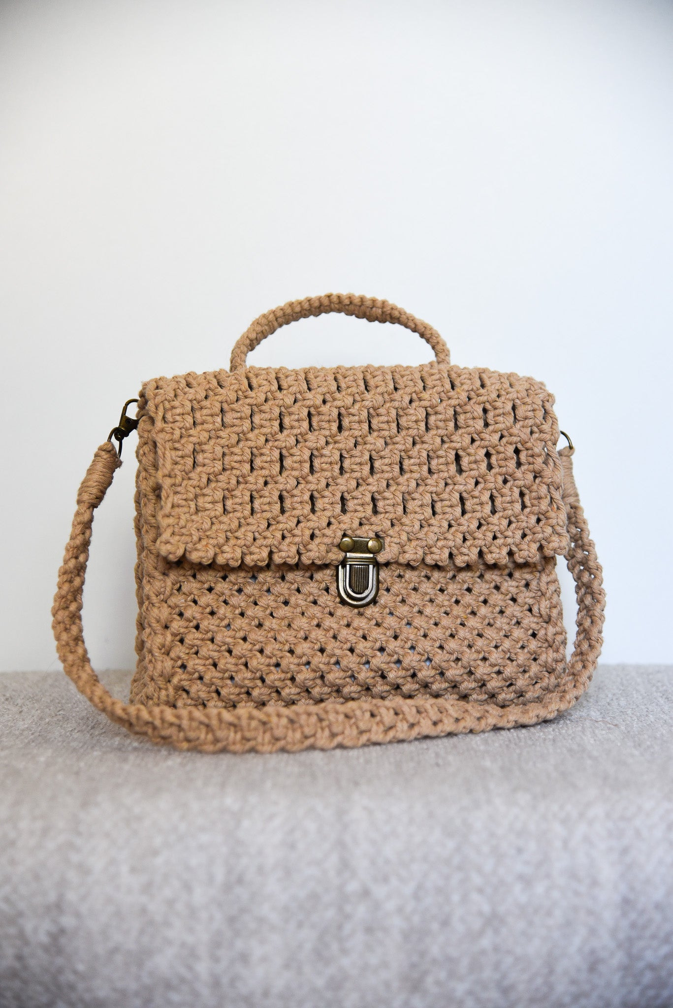 Sac "LEA"  camel