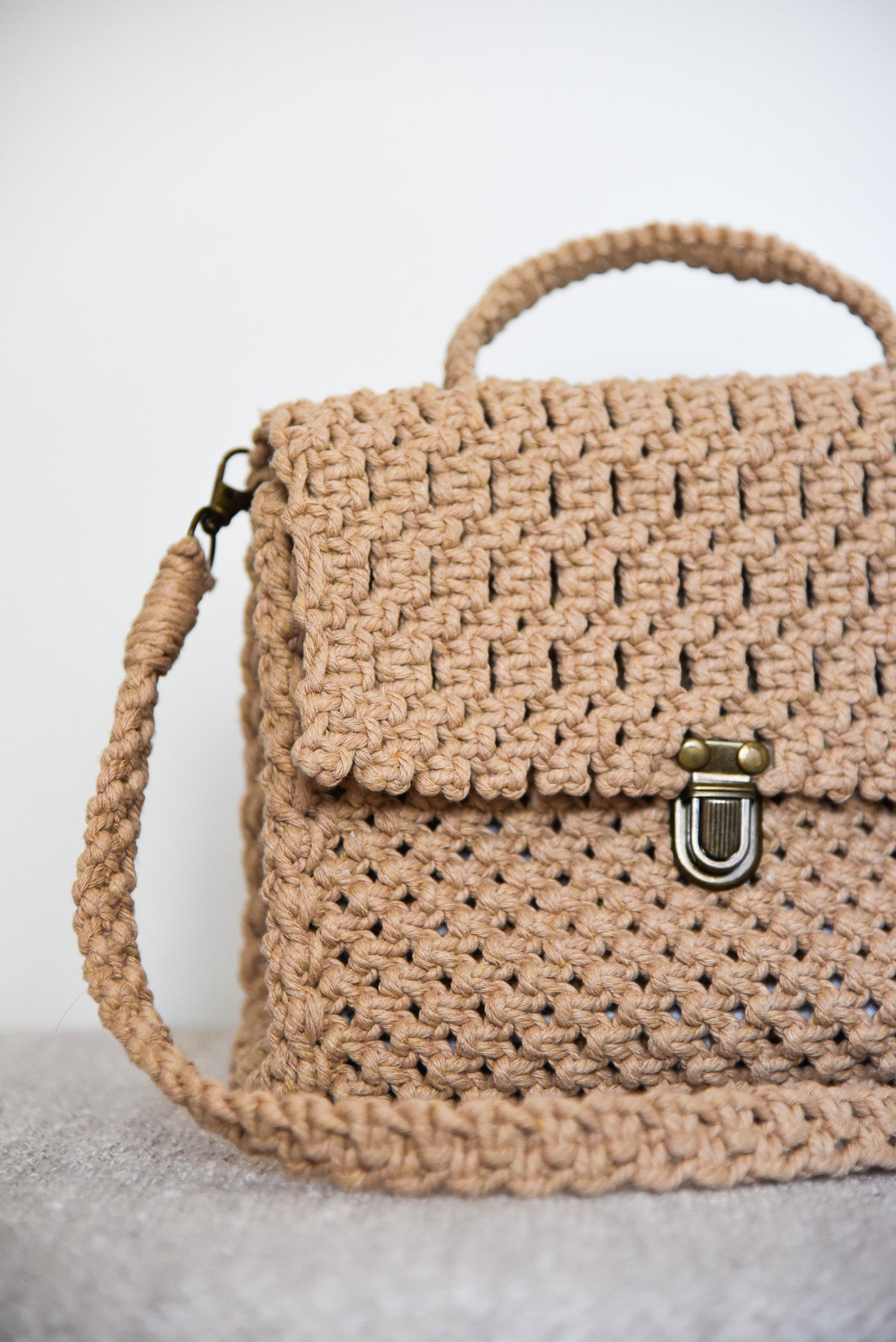 Sac "LEA"  camel