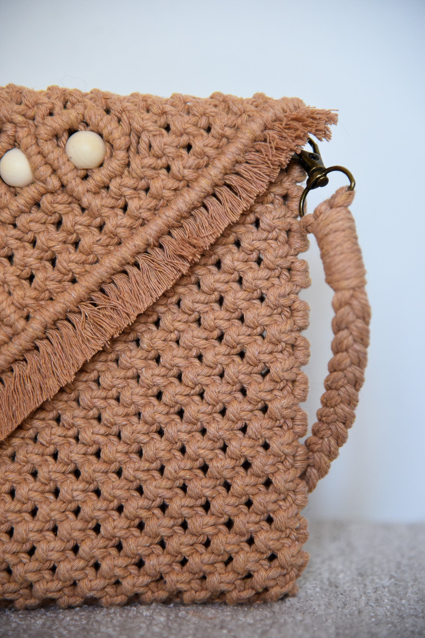 Sac moyen classique camel