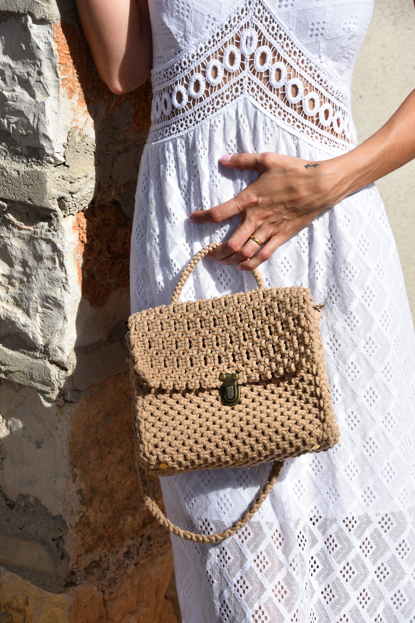 Sac "LEA"  camel