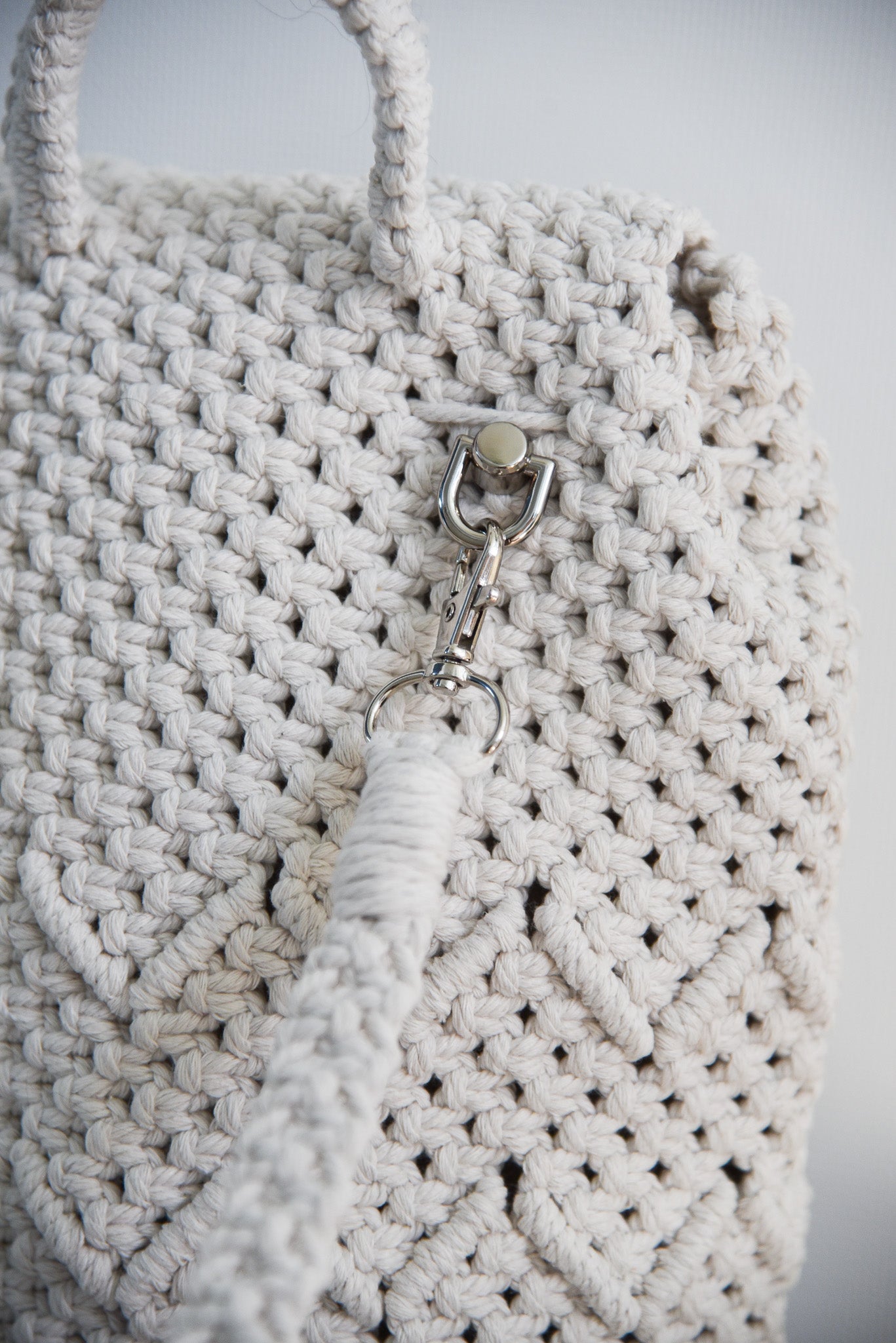Sac à dos "MAYA" blanc écru