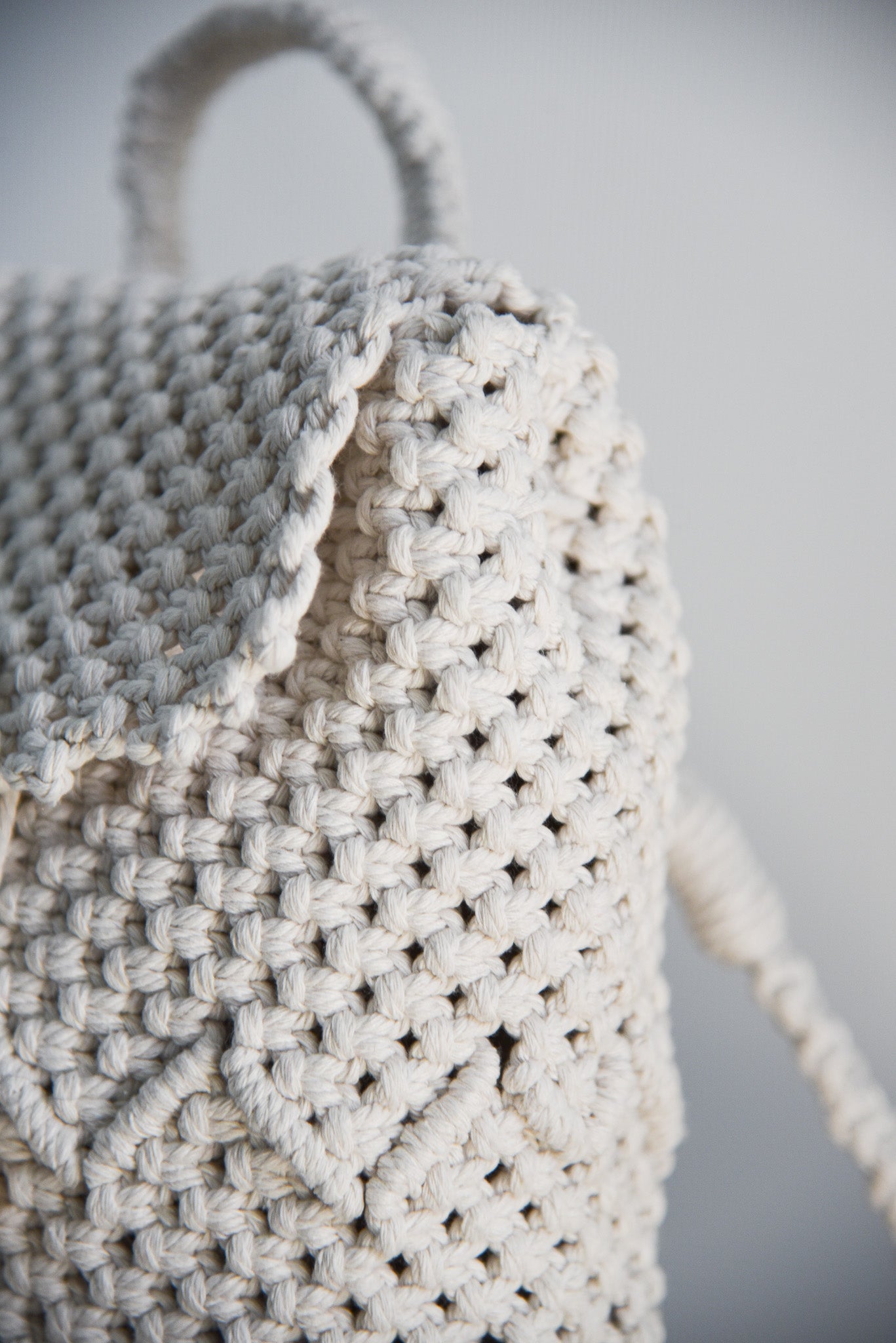 Sac à dos "MAYA" blanc écru