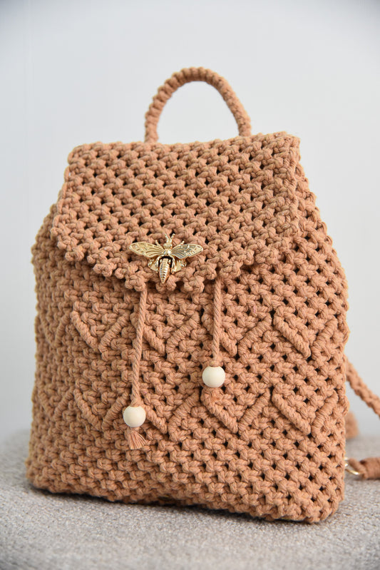 Sac à dos "MAYA" camel