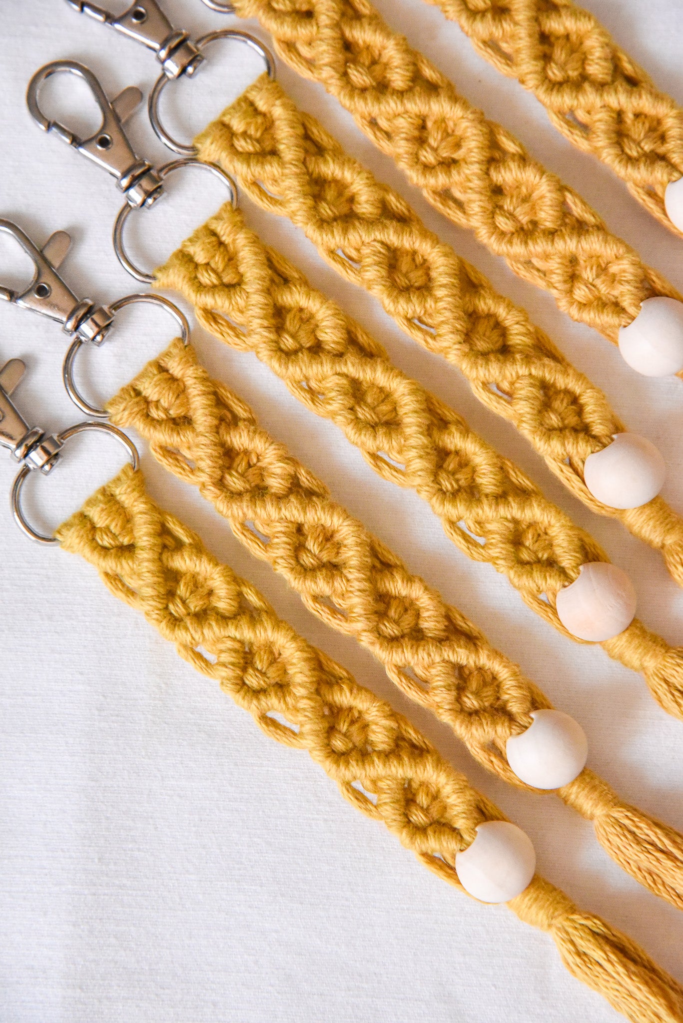 Porte clé macramé personnalisable