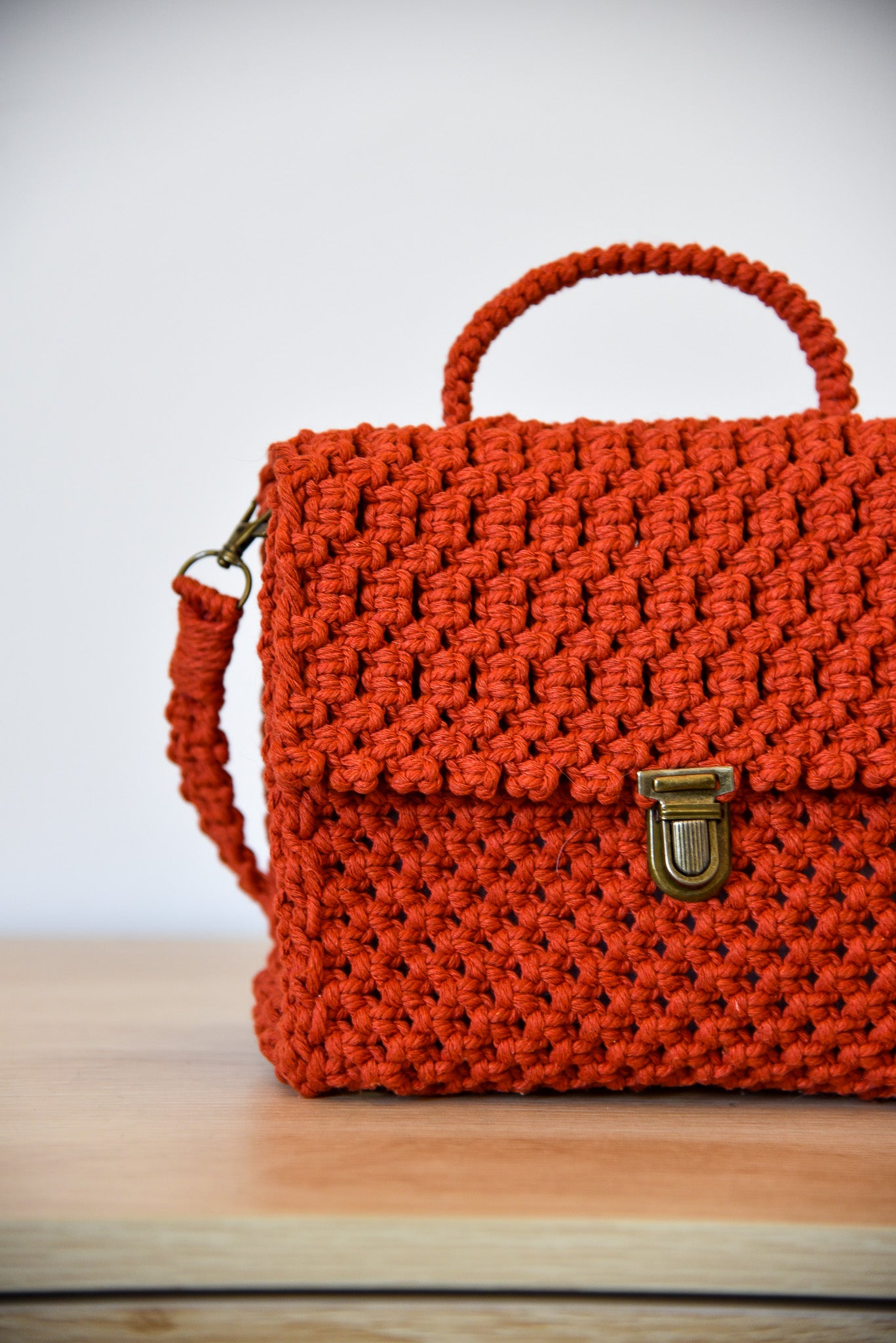 Sac "LEA" terracotta