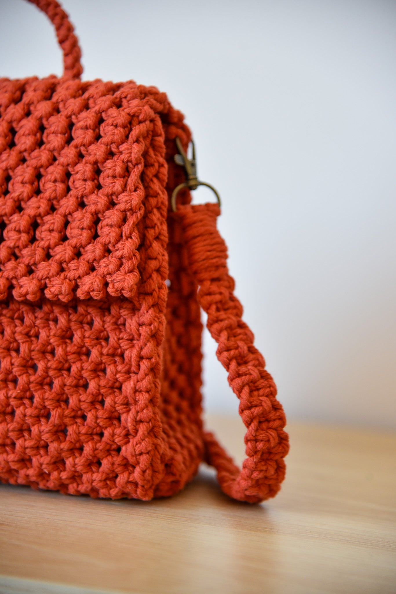 Sac "LEA" terracotta