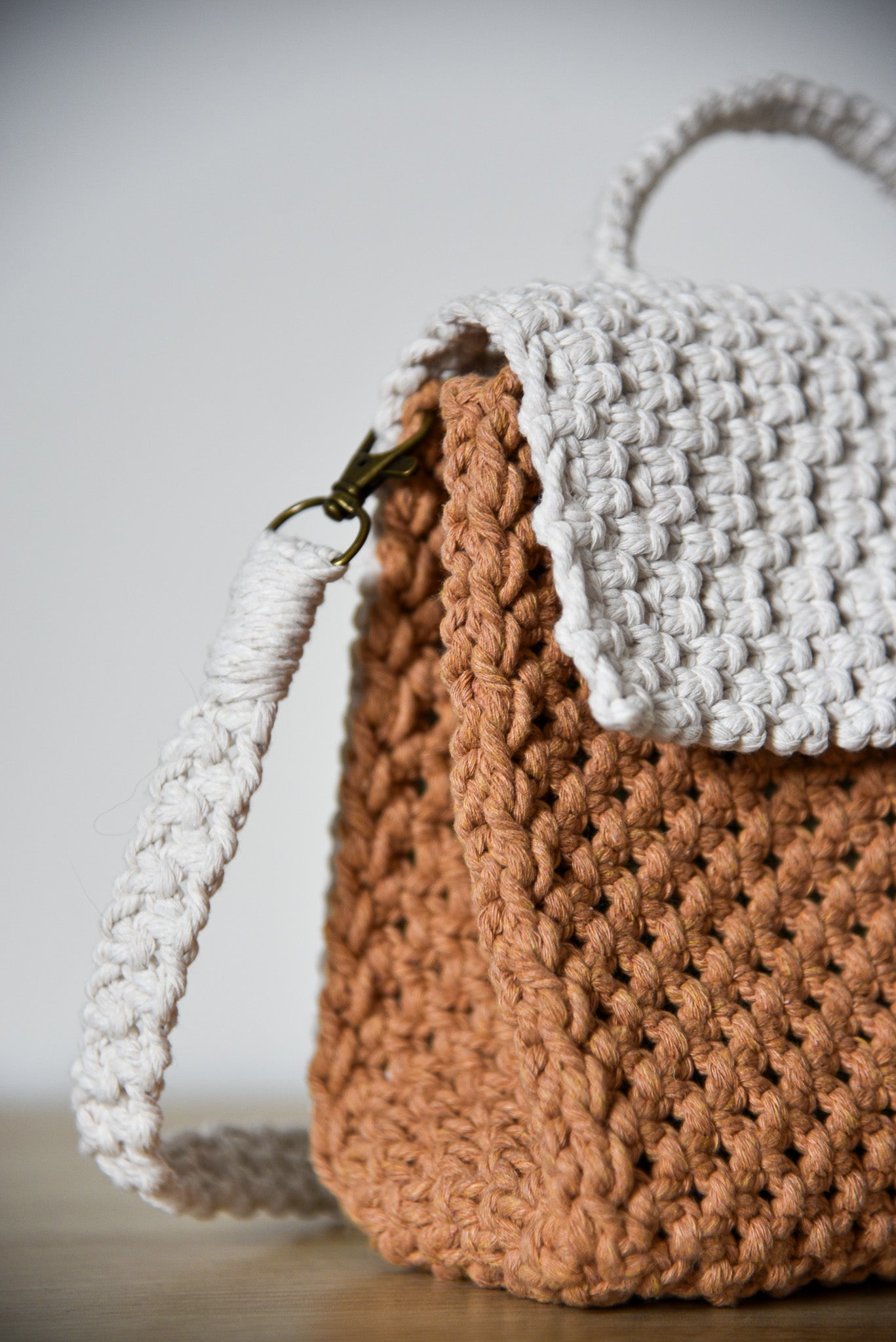 Sac "LEA" BI-COLOR camel