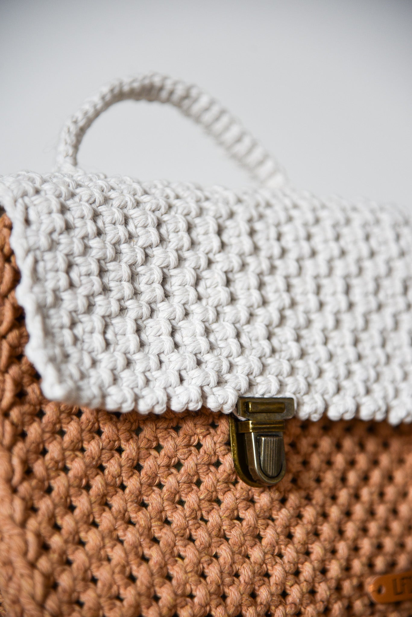 Sac "LEA" BI-COLOR camel