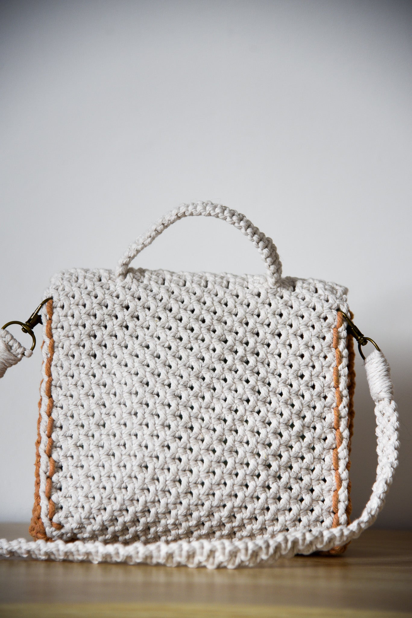 Sac "LEA" BI-COLOR camel