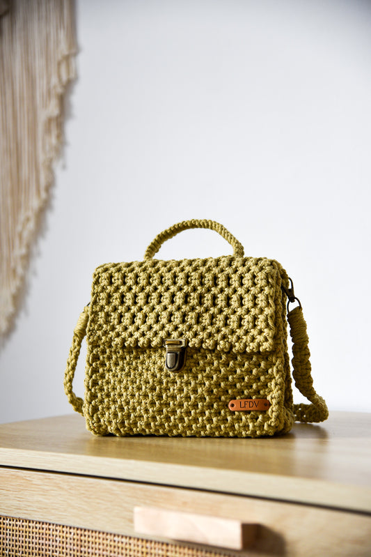 Sac "LEA" vert olive