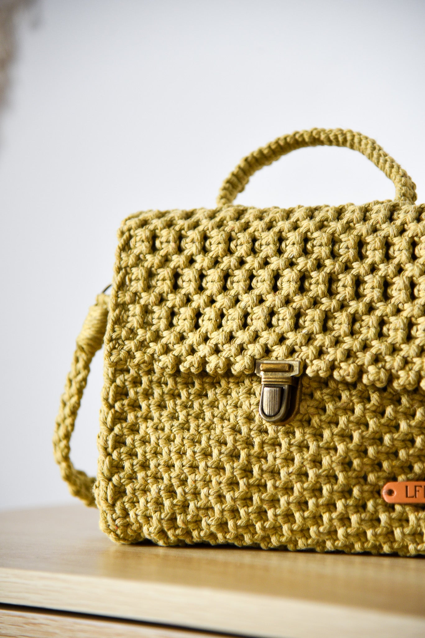 Sac "LEA" vert olive
