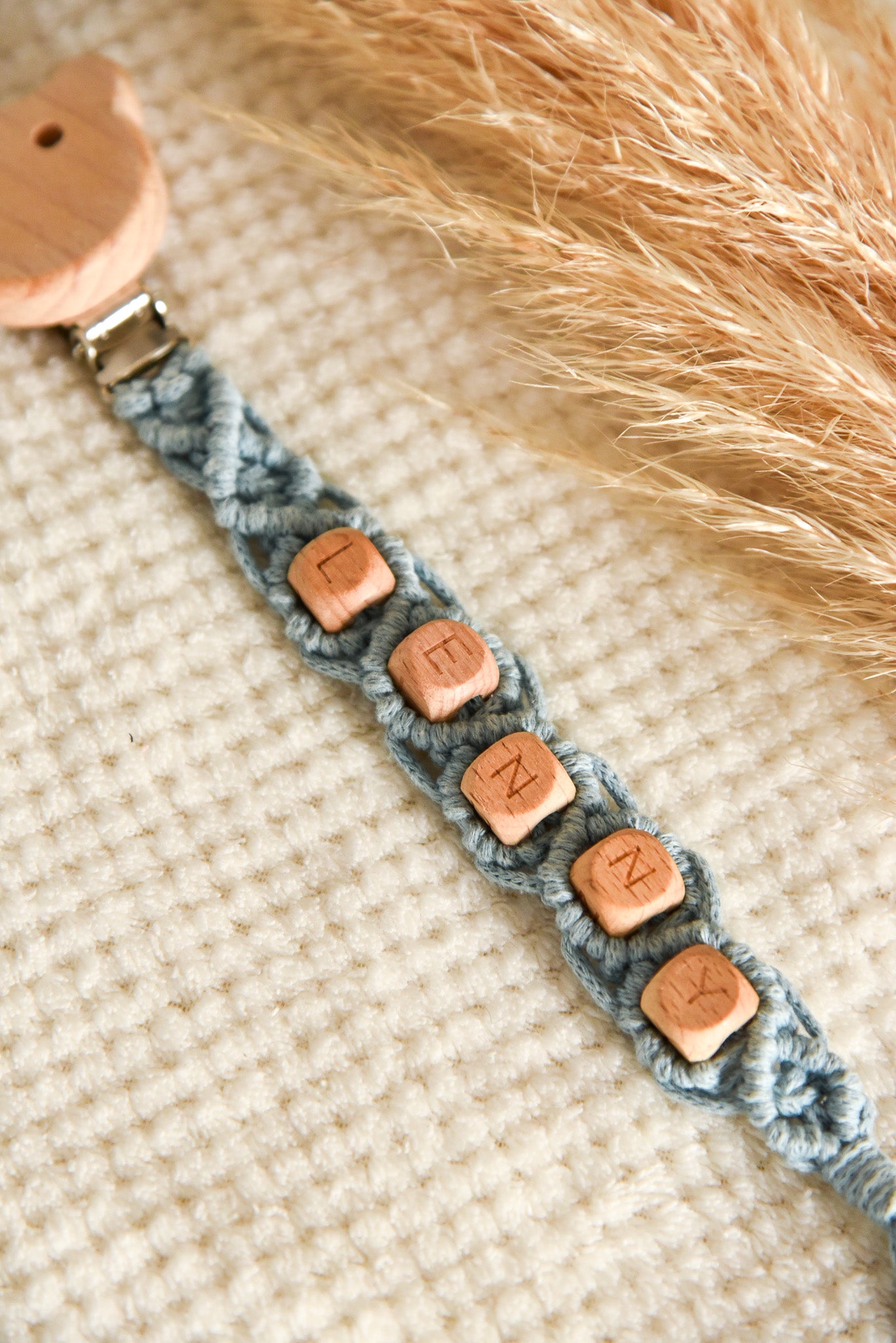 Attache tétine simple personnalisable