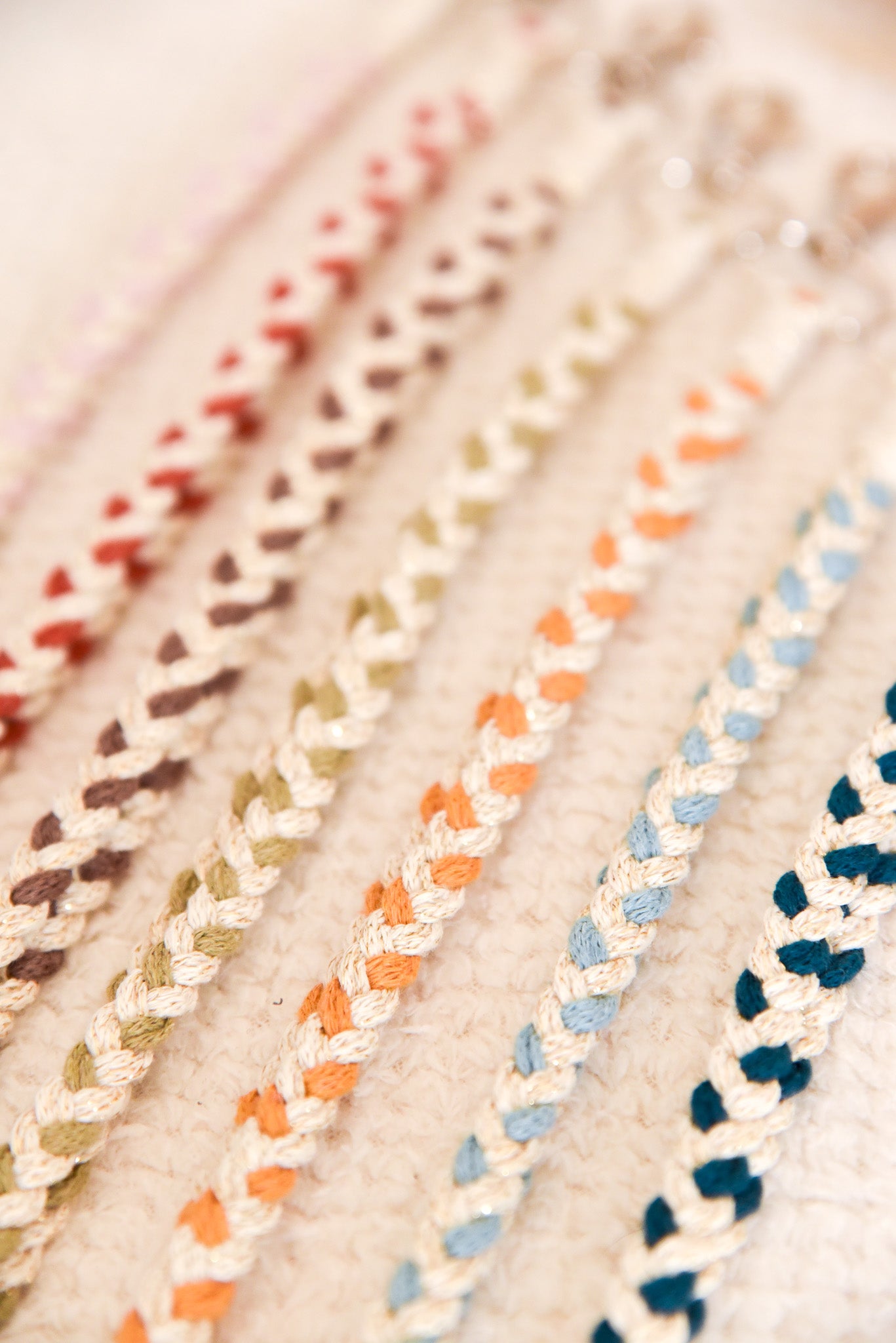 Collier attache téléphone PETIT MODELE bi-color