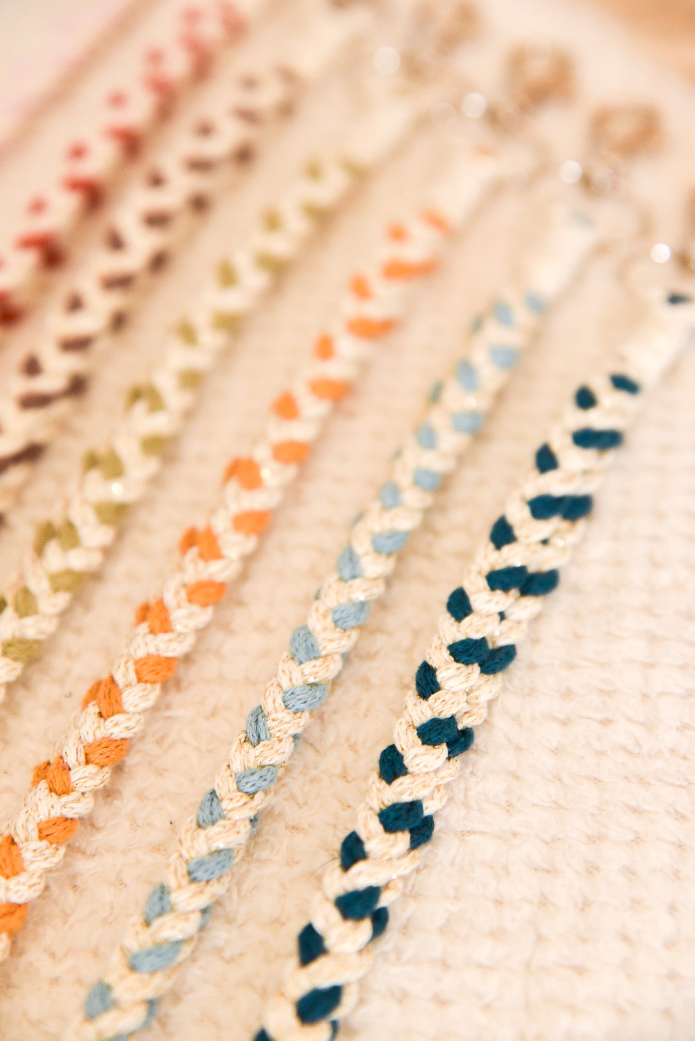 Collier attache téléphone GRAND MODELE bi-color