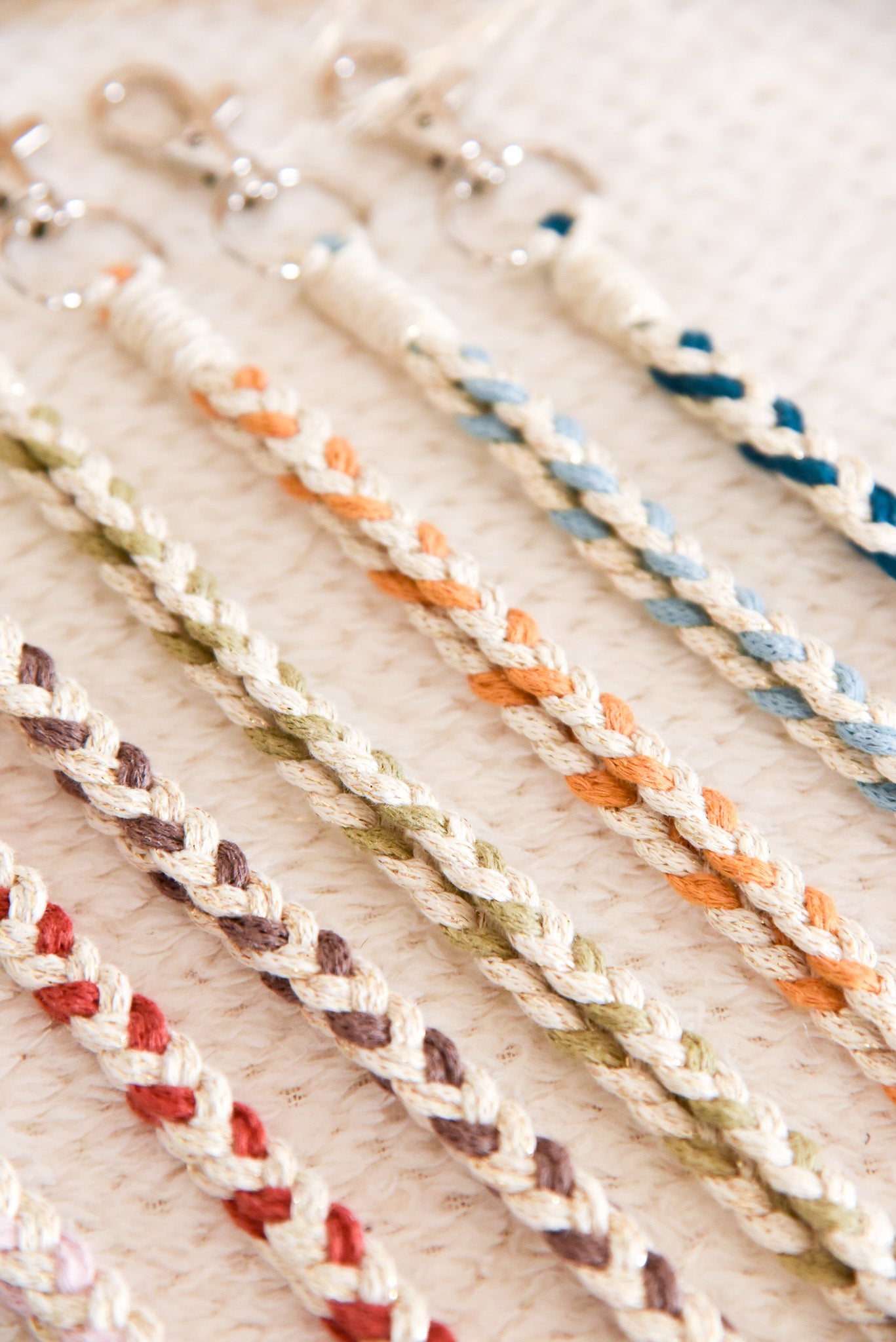 Collier attache téléphone PETIT MODELE bi-color