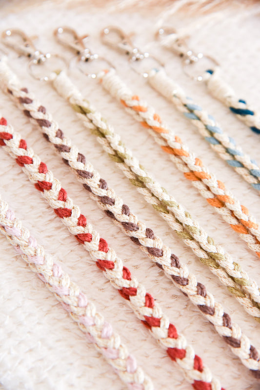 Collier attache téléphone GRAND MODELE bi-color