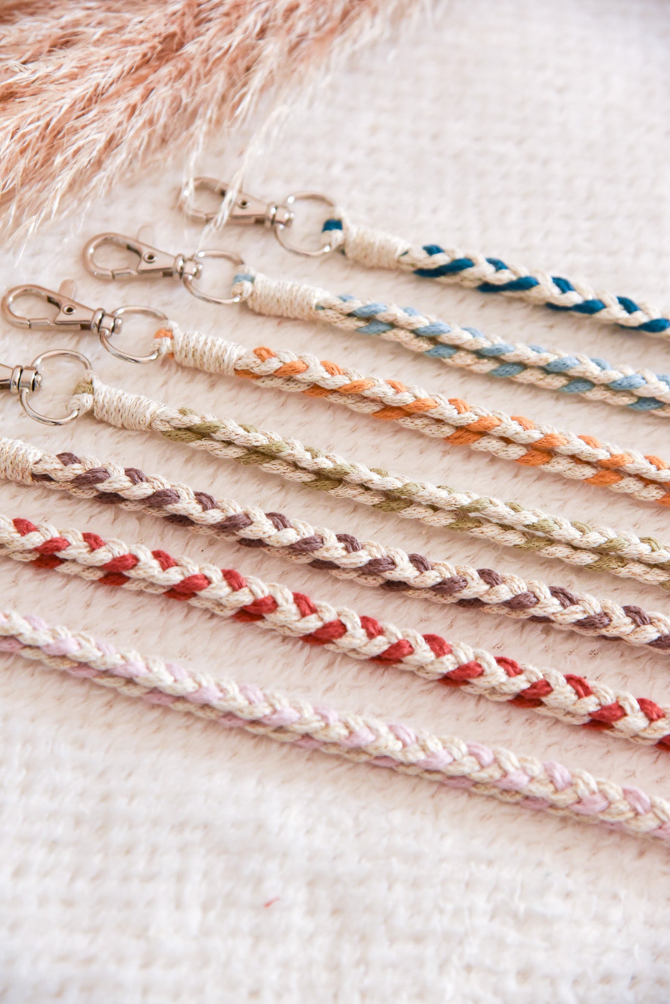 Collier attache téléphone GRAND MODELE bi-color