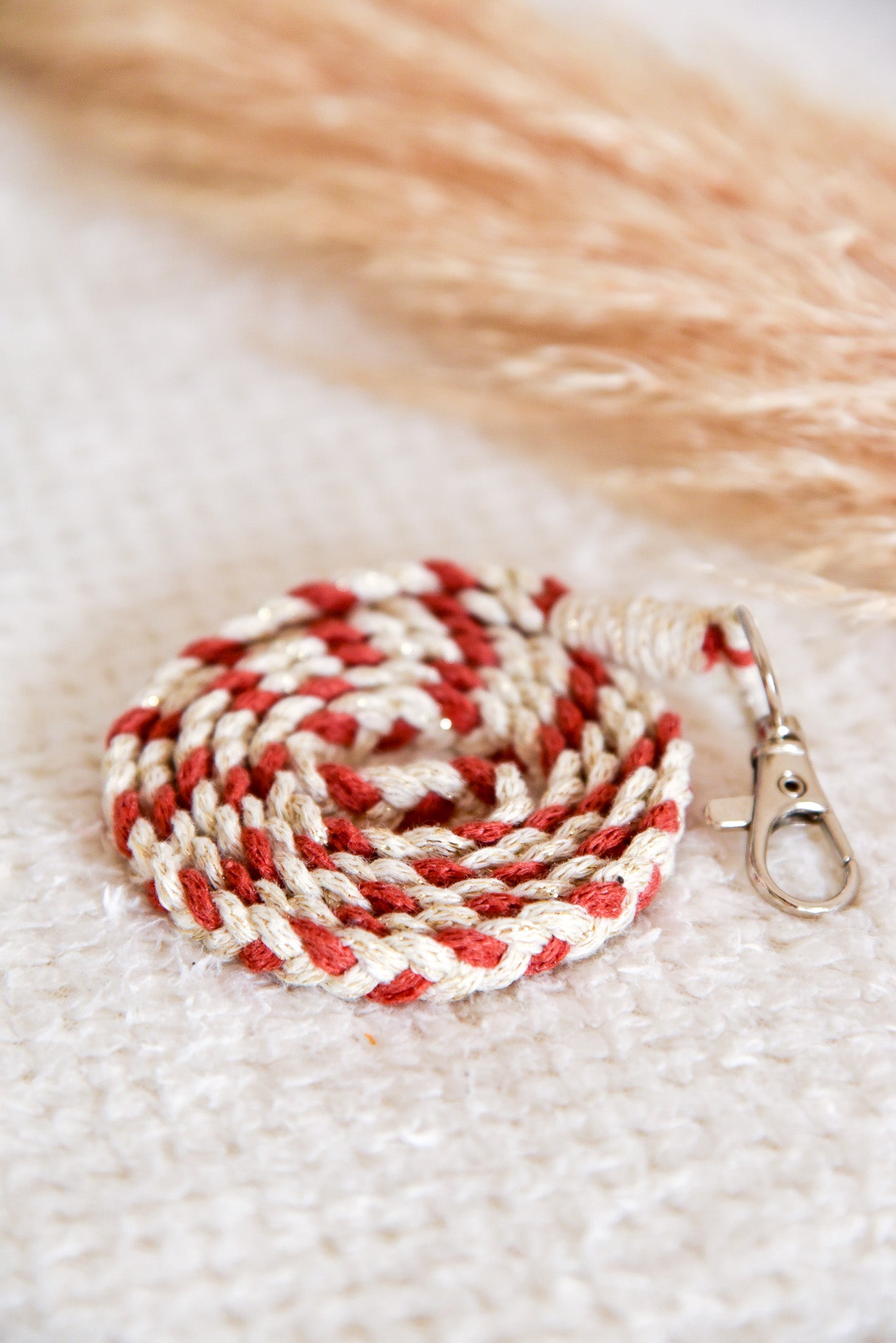 Collier attache téléphone GRAND MODELE bi-color