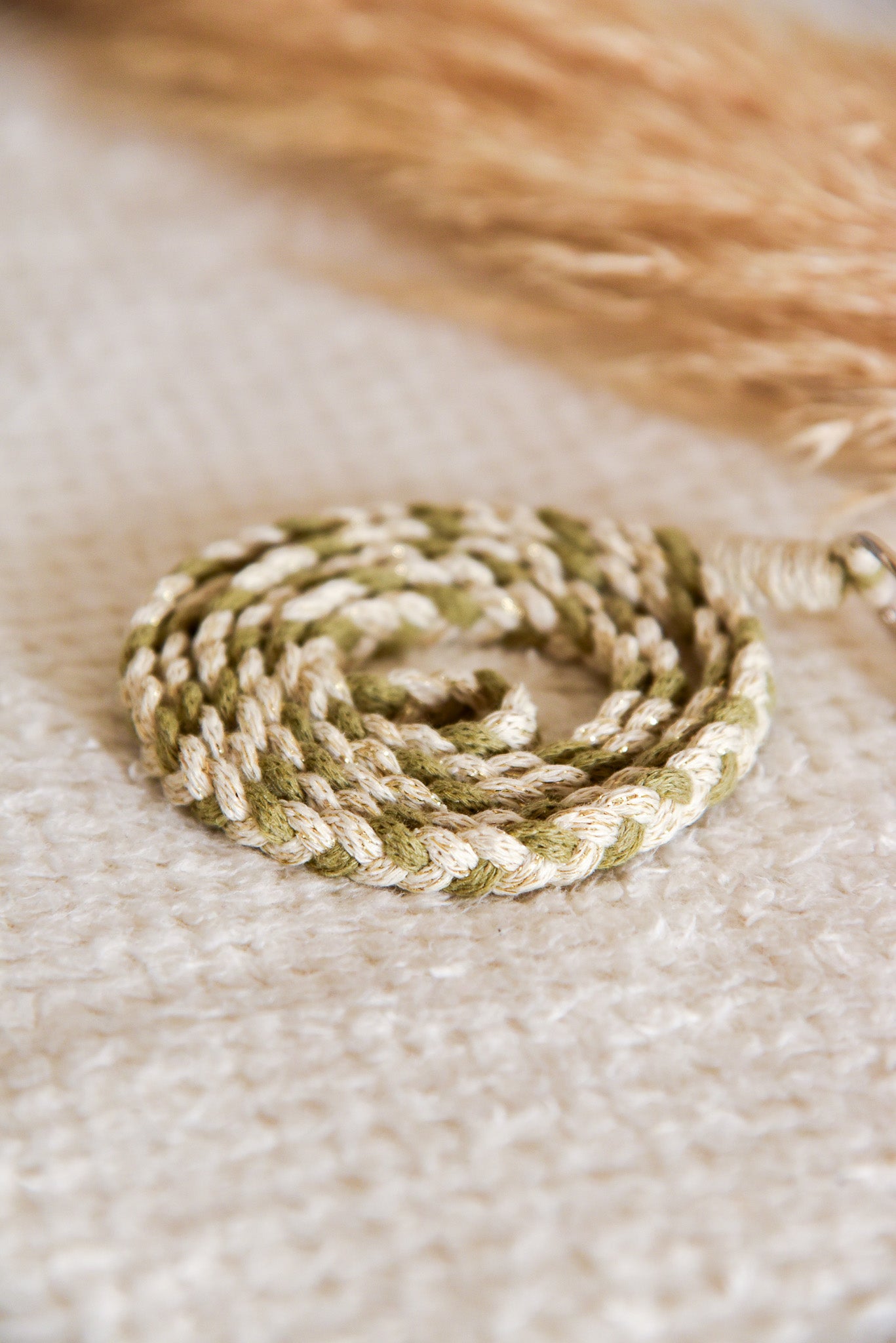 Collier attache téléphone PETIT MODELE bi-color