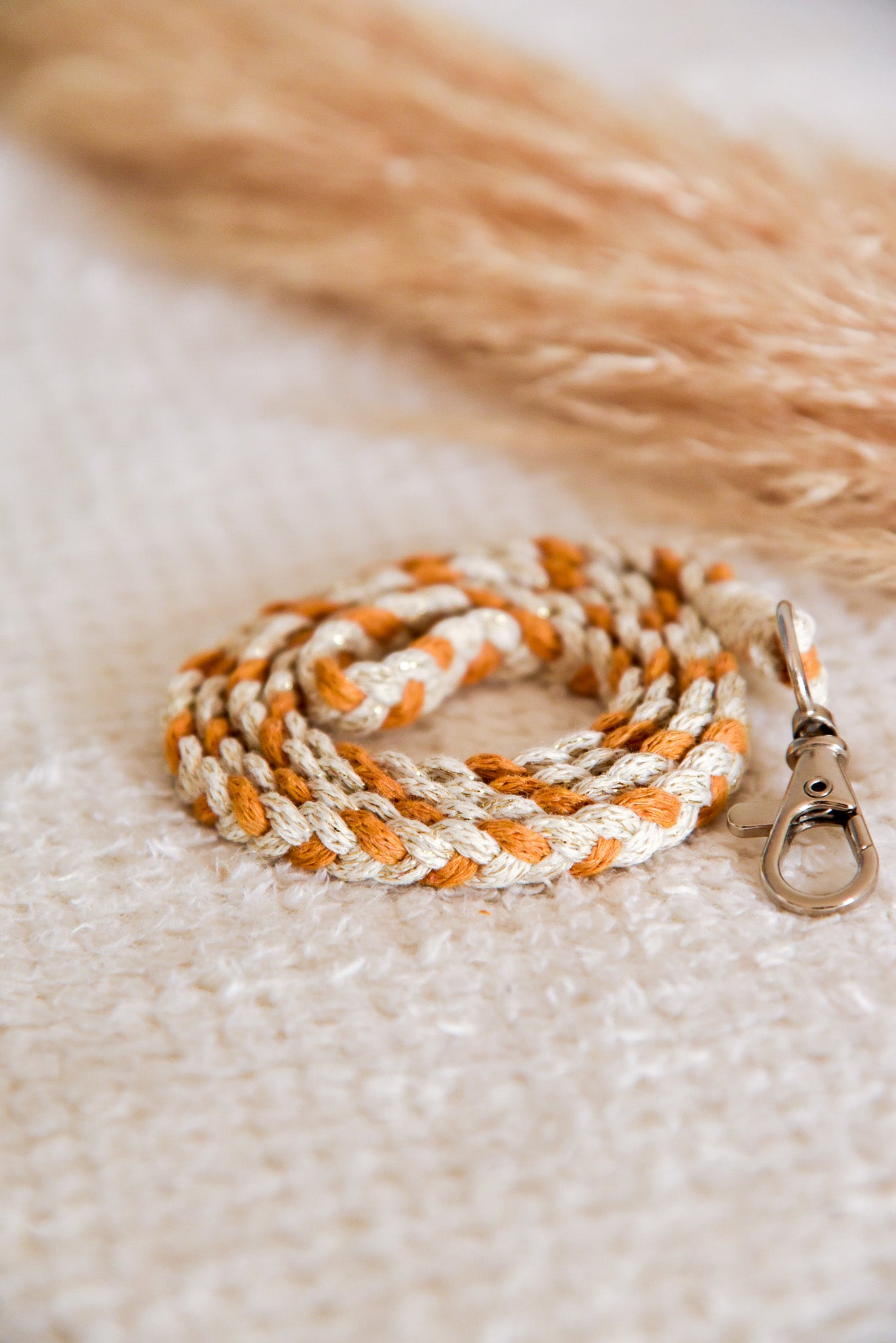 Collier attache téléphone GRAND MODELE bi-color