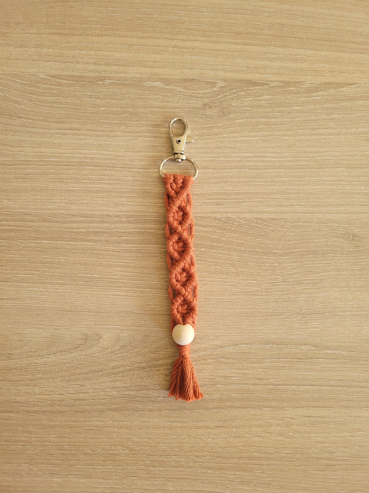 Porte clé macramé personnalisable