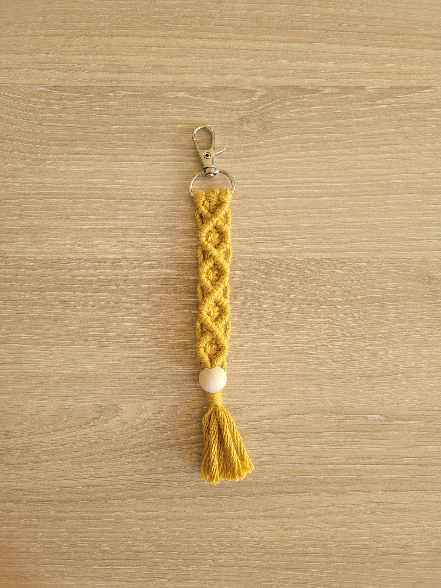 Porte clé macramé personnalisable