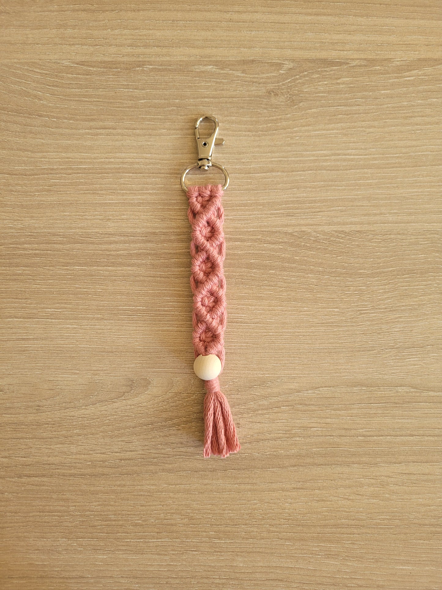 Porte clé macramé personnalisable